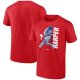 Men's Philadelphia Phillies Bryce Harper Red Player Graphic T-Shirt