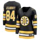 Women's Boston Bruins #84 Tanner Jeannot Black Home Breakaway Player Jersey