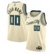 Men's Unisex Milwaukee Bucks Nike Cream 2025/26 City Edition Swingman Custom Jersey