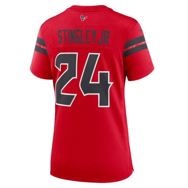 Women's Houston Texans Derek Stingley Jr. Nike Red Alternate Game Jersey
