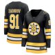 Women's Boston Bruins #91 Nikita Zadorov Black Home Breakaway Player Jersey