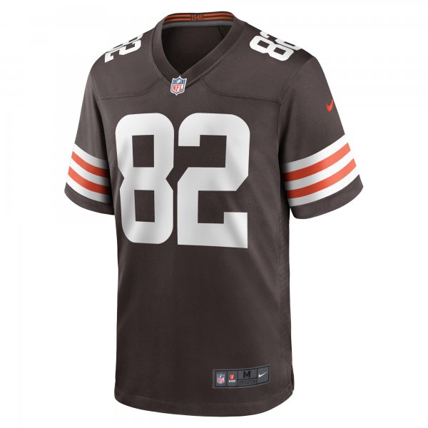 Men's Cleveland Browns Trinity Benson Nike  Brown Team Game Jersey