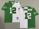 Men's Philadelphia Eagles #12 Randall Cunningham White and Green Jersey