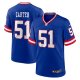 Men's #51 Abdul Carter New York Giants Abdul Carter Nike First Round Pick 2nd Alternate Game Royal Jersey