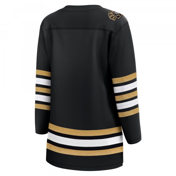 Women's Boston Bruins  Fanatics Black 100th Anniversary Premier Breakaway Jersey