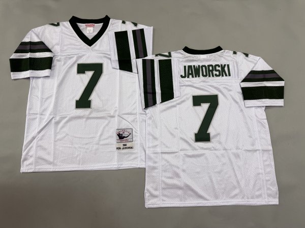 Men's Philadelphia Eagles #7 Ron Jaworski White Jersey