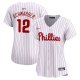 Women's Philadelphia Phillies Kyle Schwarber Nike White Home Limited Player Jersey