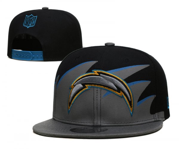 Los Angeles Chargers Black and Grey Cap