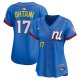 Women's National League #17 Shohei Ohtani Nike Blue 2025 All-Star Edition Limited Player Jersey