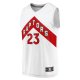 Men's Toronto Raptors Fred VanVleet Fanatics White Fast Break Replica Jersey - Association Edition