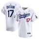Men's #17 Shohei Ohtani MLB World Tour Tokyo Series 2025 Los Angeles Dodgers White Jersey
