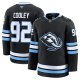 Men's Utah Mammoth #92 Logan Cooley Black Home Premium Player Jersey