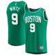Men's Boston Celtics Derrick White Fanatics Kelly Green Fast Break Replica Jersey - Icon Edition