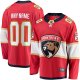 Youth Florida Panthers Fanatics Red Home Breakaway Custom Jersey