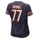 Women's Chicago Bears Red Grange Nike Navy Retired Player Jersey