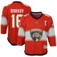Youth #16 Aleksander Barkov Florida Panthers Home Captain Replica Player Red Jersey