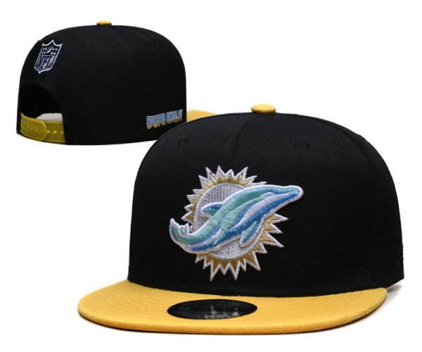 Miami Dolphins Black Cap