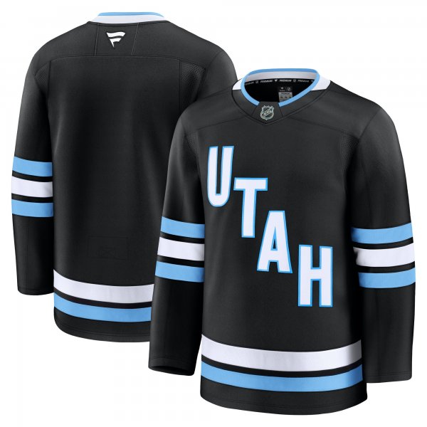 Men's Utah Mammoth Black Home Premium Jersey