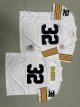 Men's Pittsburgh Steelers #32 Franco Harris White Jersey