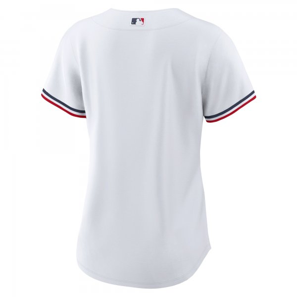 Women's Minnesota Twins Nike White Home Replica Team Logo Jersey